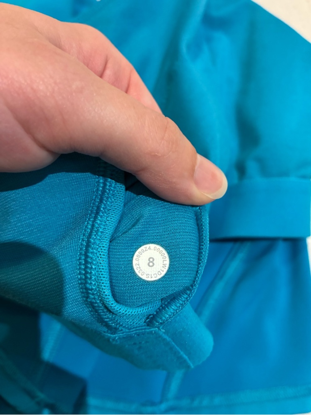 Lululemon Invigorate Training Tank Top in Turquoise Tide Size 8 - Picture 7 of 7